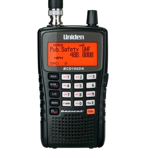 Uniden UBCD 160DN 1000 kan. radio scanner